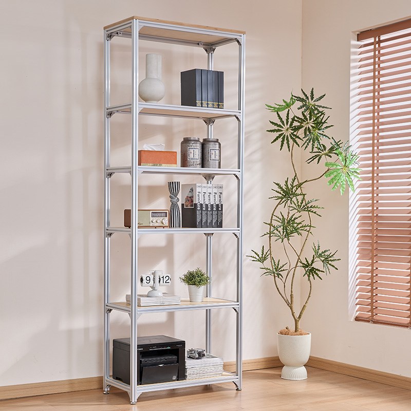 桦木铝型材多层抽屉置物柜餐边柜斗柜储物柜子陈列柜展示架收纳柜