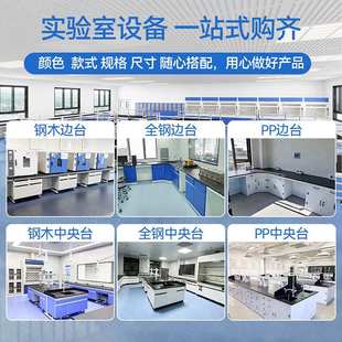 实验室实验台钢木全钢工作台白色理化板桌面化验室超净桌子工作台
