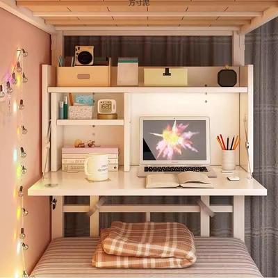 床上电脑桌简约小桌子宿舍学生写字台家用卧室多功能可折叠书桌厂