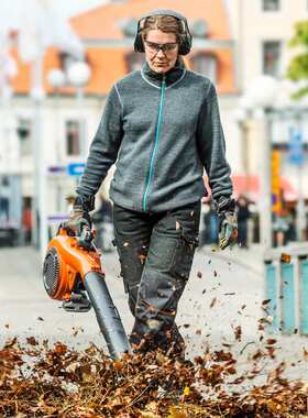 富世华手提式汽油风机125B 525BX吹风机吹雪吹落叶灭火清洁鼓风机