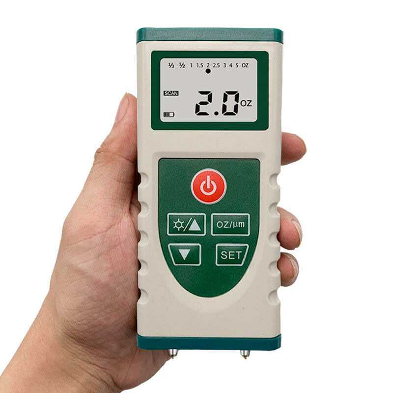 泰克曼TM09B数显式铜箔分级测厚仪自动锁存测量数值 自动关机功能