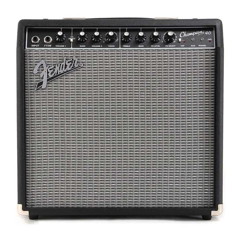 芬达Fender Champion20W 40W 100W电吉他音箱带效果器功能音响