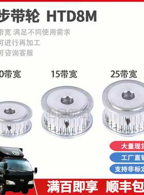 8M46齿槽宽33同步轮两面平AF型铝合金现货同步带轮圆弧齿