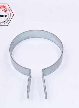 厂家直销圆形管道扁钢抱箍 正圆吊卡20-200灯笼管卡现货直供
