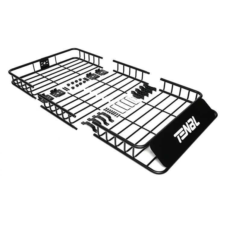 64 inch 车顶架 汽车行李架 带前挡风板的汽车行李架通用