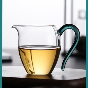 日用餐厨饮具＞怡然茶海公道杯玻璃高硼硅耐热和 分茶器器茶具公