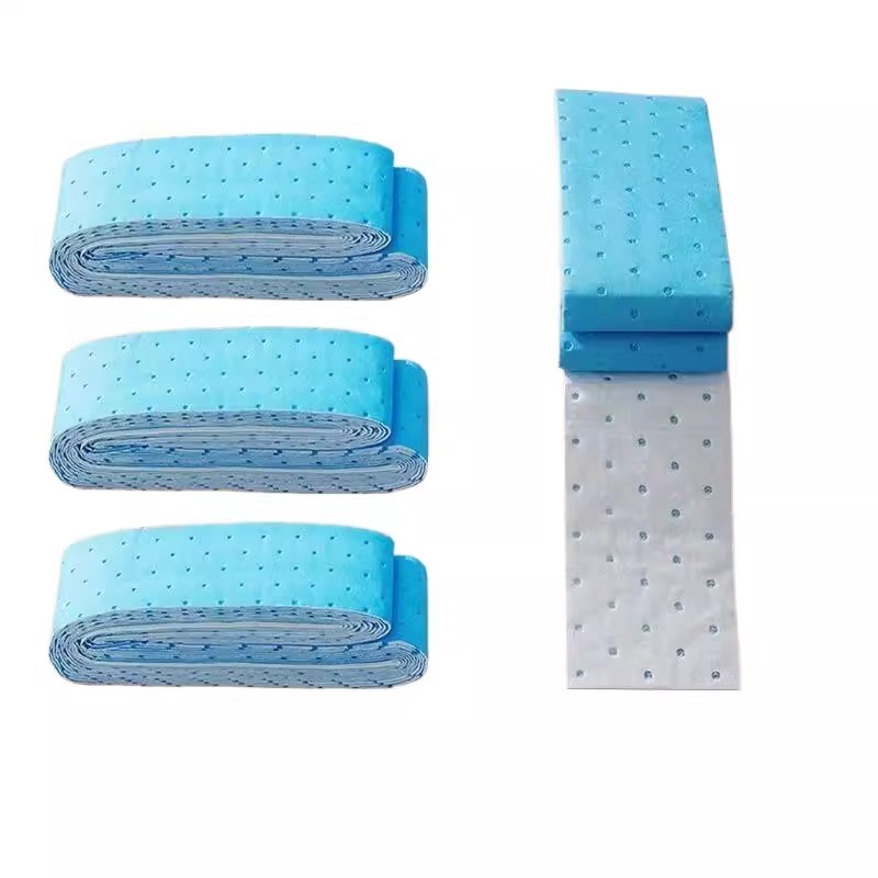 通用吸油烟机吸油棉蓝膜接油槽垫油盒油污厨房防水防油贴纸抽烟机