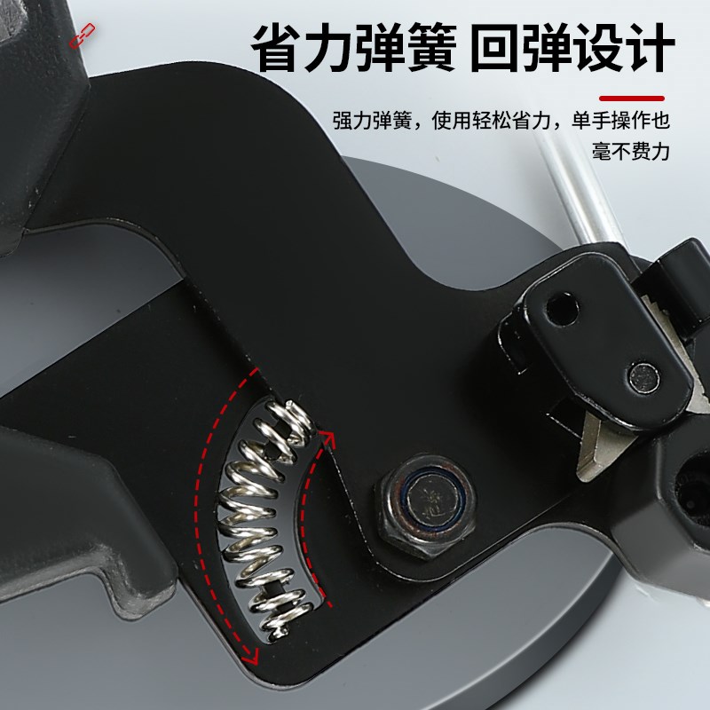 不锈钢扎带收紧器扎带钳钢带打包机拉紧器扎带捆绑裁断工具扎带枪