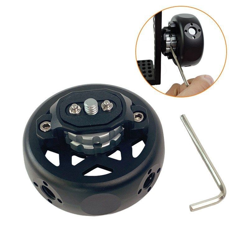 球型手柄铝合金握把微单反相机手持稳定兔笼套件扩展阿莱定位配件