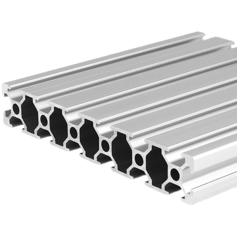 欧标20120铝型材 工业铝合金雕刻机面板型材20X120滑轨工作台铝材