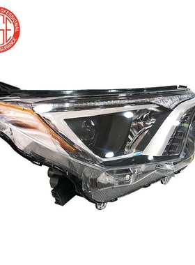 适用16-18荣放RAV4美版前大灯811700R100 811300R100
