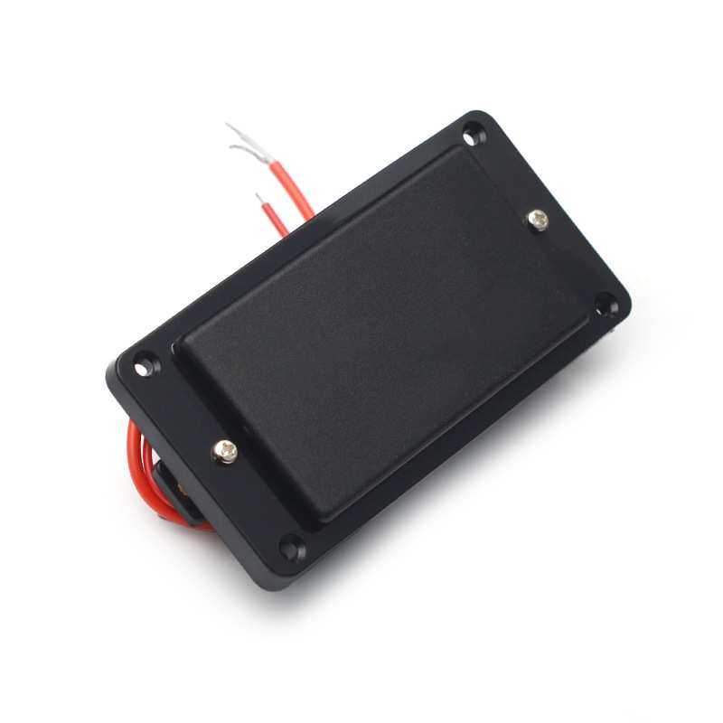 电吉他双线圈拾音器封闭式主动式电路拾音器大功率拾音外接电池