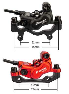 ZTTO HB876四活塞油刹山地车前后油碟刹车片碟片双边制动油压刹车
