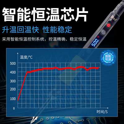 德士DESS70 S100 S130 数显电烙铁LED维修焊接恒温可调温内热焊笔