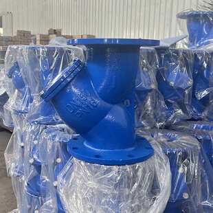 过滤除污器GL41H-16Q水处理管道球墨铸铁法兰不锈钢滤网Y型过滤器