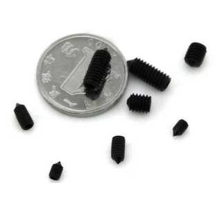 12.9级紧定螺丝内六角无头螺钉机米顶丝锥端基米M2*2.5*3*4*5