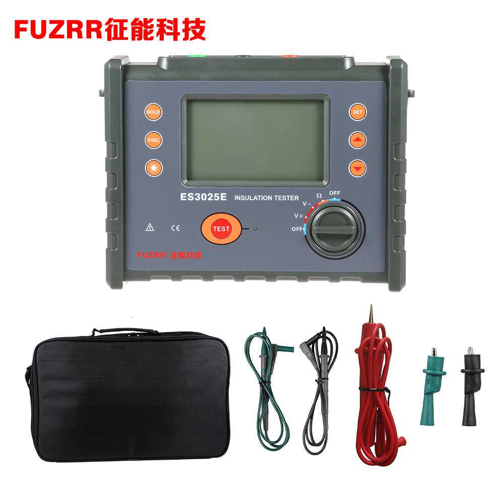 FUZRR征能科技数字绝缘电阻表ES3025E