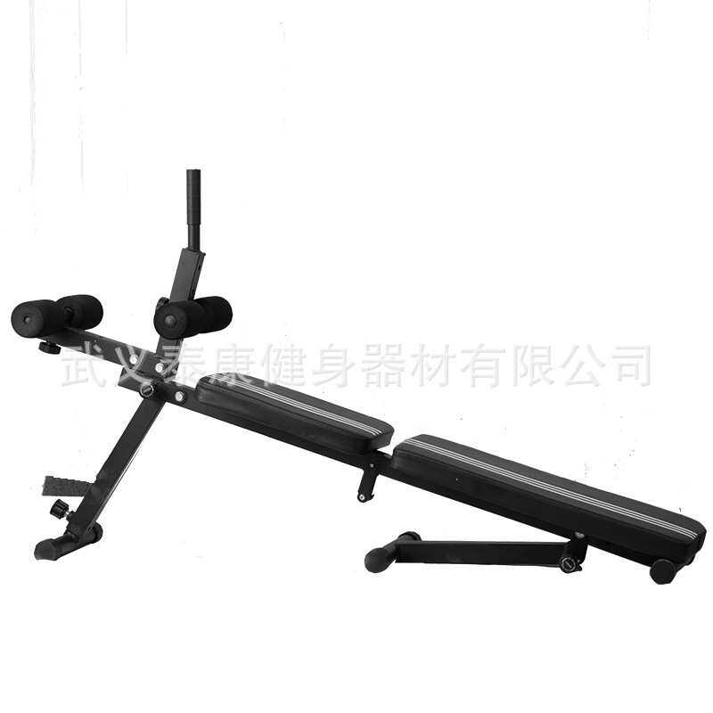 直销多功能仰卧板折叠腹肌板家用仰卧起坐健腹椅室内 卧推举重凳