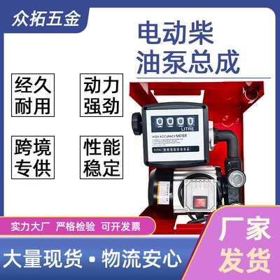 220v550w大功率电动抽油泵柴油泵组套柴油专用