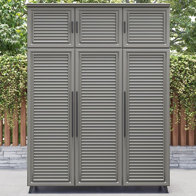 户外别墅储物柜防水防晒铝合金门口杂物鞋柜大容量置物工具收纳柜,住宅家具,户外储物柜,淘宝优惠券,粉丝福利购,淘宝优惠卷