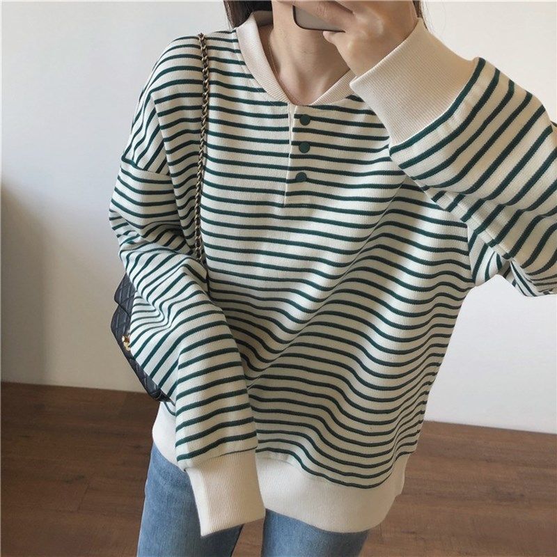 哺乳衣春秋喂奶外出宽松条纹暗扣卫衣百搭休闲中长款长袖上衣,孕妇装/孕产妇用品/营养,哺乳衣/月子服,淘宝优惠券,粉丝福利购,淘宝优惠卷