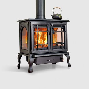 壁炉木农村民宿柴家用木柴 火燃取暖铸铁壁炉室内真烧柴木燃别墅