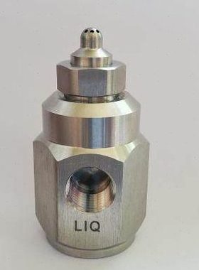 不锈钢BIMV系列空气雾化扇形广角圆形喷嘴迷你型加湿除尘降温喷头