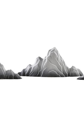鱼缸假山摆件配件造景假山盆景摆件流水造景假山装饰品小摆件招财