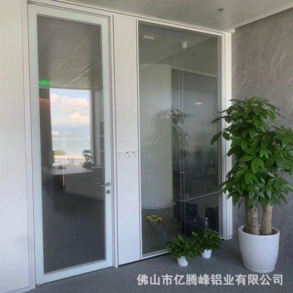 广东深圳公室玻璃隔断铝合金隔断钢化玻璃墙双玻内置百叶隔间,基础建材,屏风,淘宝优惠券,粉丝福利购,淘宝优惠卷