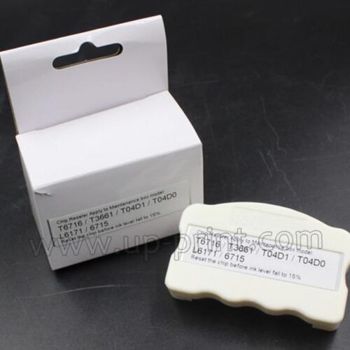 适用EPSON T04D1 T6716 T6715 T04D0 T3661废墨仓复位器解码器