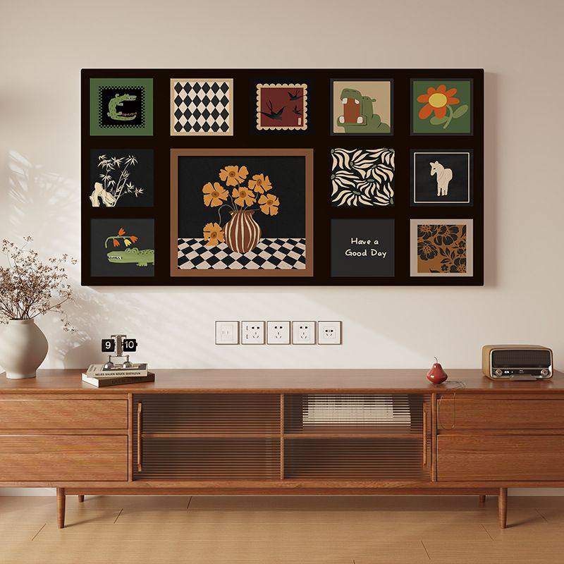 电视机套防尘罩高级感2025新款弹力全包防灰尘液晶电视保护罩盖布