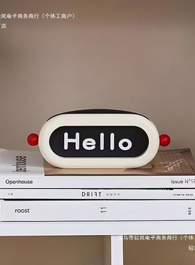 书简约现代桌面米奇公仔摆件装饰样板间床头柜摆设儿童房画