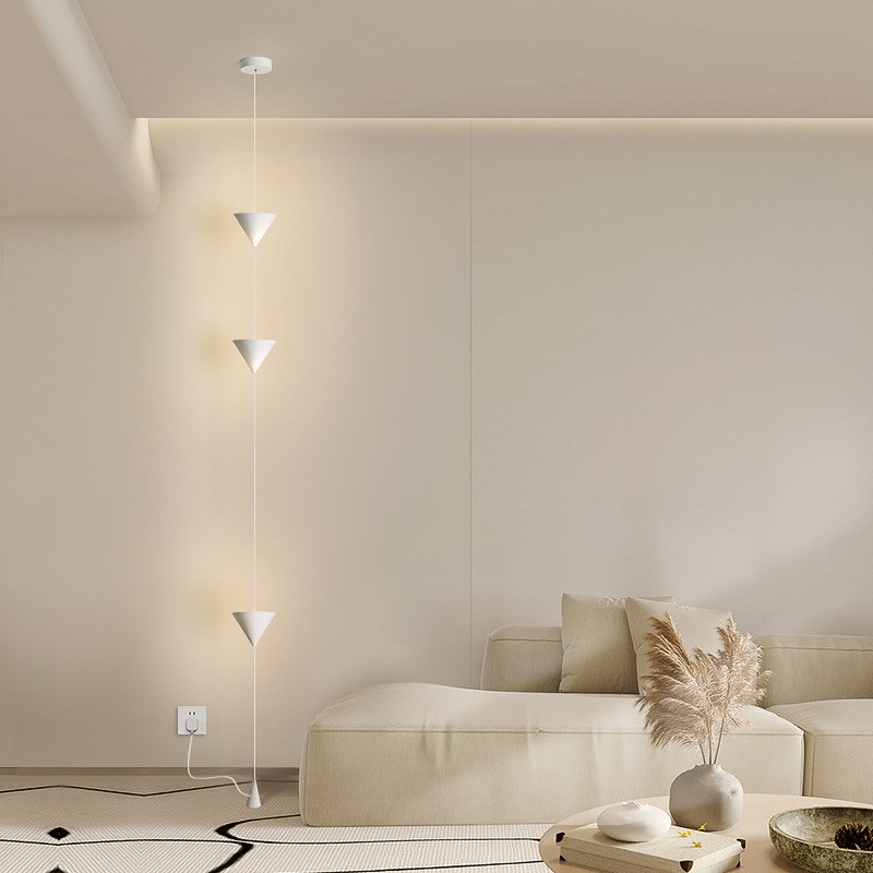 时光沙漏落地灯客厅沙发背景墙装饰氛围灯创意极S简卧室床头小吊