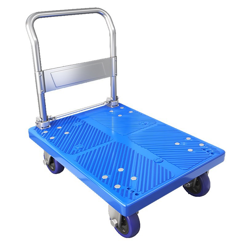 可折叠d小推车i拉货车便携购物车手拉车拖车手推车搬运车平板