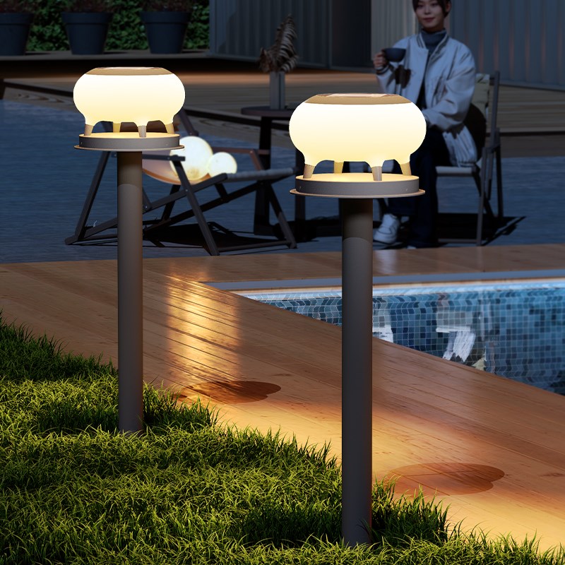 太阳能户外灯庭院地插灯家用花园氛围防水景N观布置别墅装饰草坪
