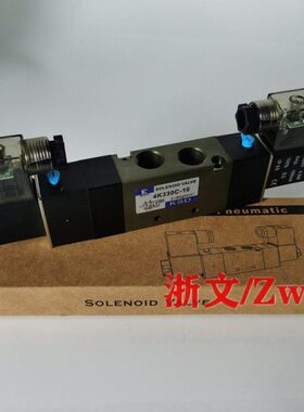 0电磁阀 -位C4K30304K五-23 43C10-15C4K通气动换向阀0三8
