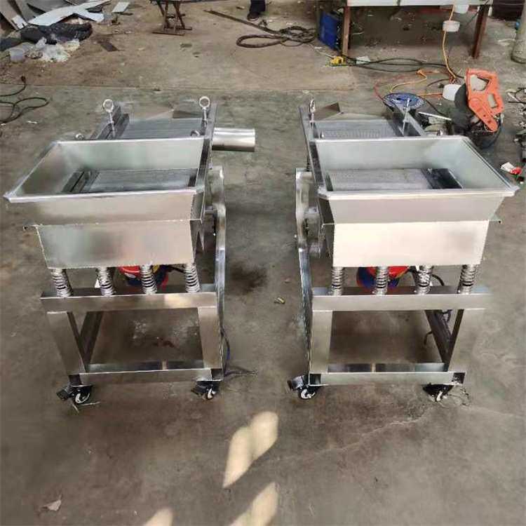 不锈钢双层筛网筛选机 塑料颗粒大小分离机 家用直线振动筛