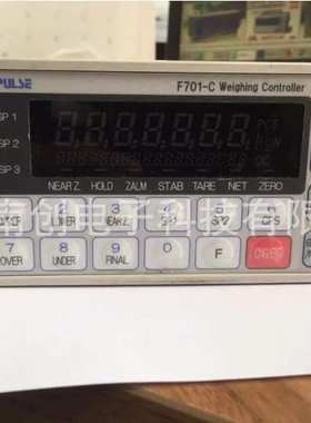 日本Unipulse尤尼帕斯称重显示控制器仪表 F701-C F701