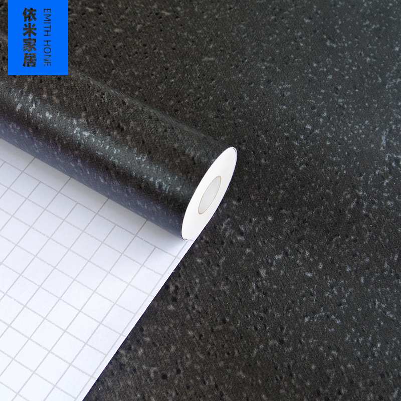 深灰色复古水泥墙PVC自粘墙纸壁个性商店文化墙贴皮波音片HMD9067