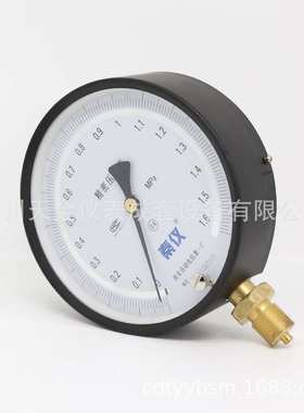 普通精密压力表西安自动化仪表精密压力表YB150 4MPA 0.4级