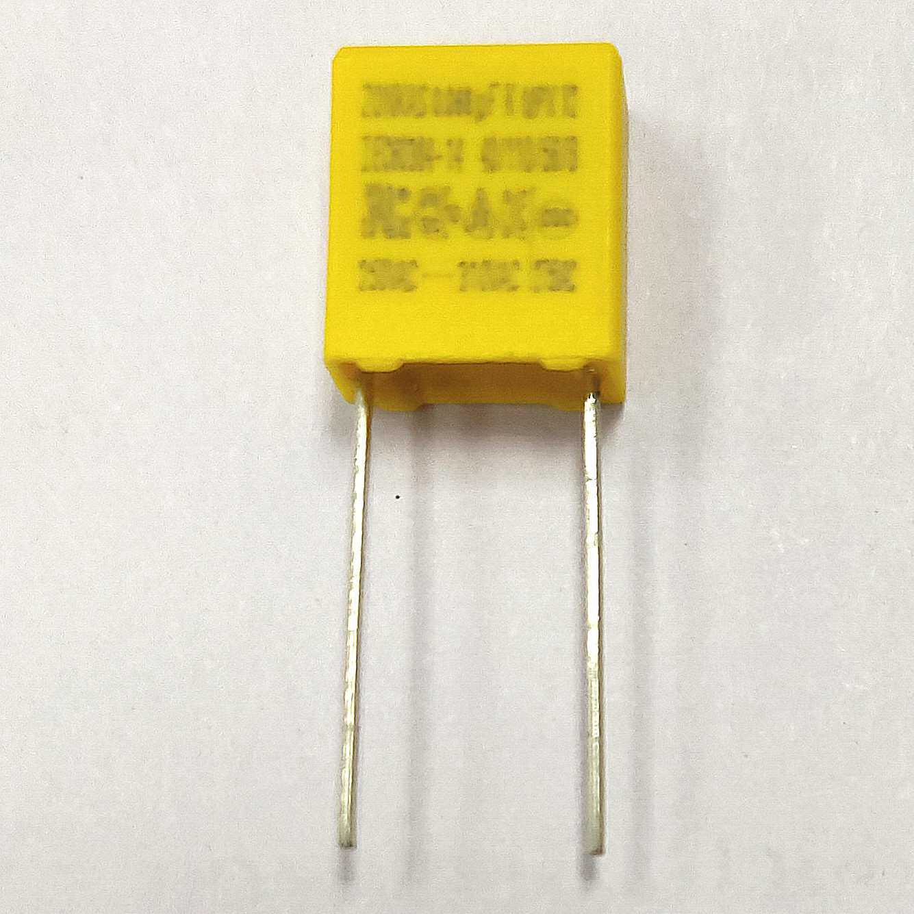 薄膜电容安规电容X2器跨接突波聚丙烯104K275V310VAC安规认证电源