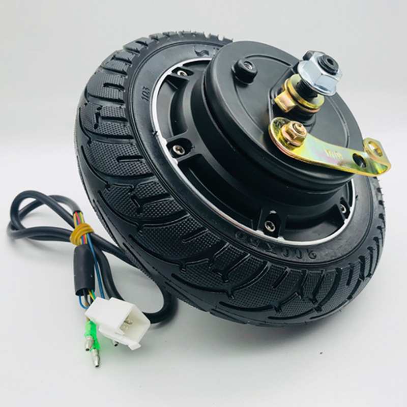 8寸轮毂电机控制器电门锁转把套件无刷24V36V48V350W鼓刹电机