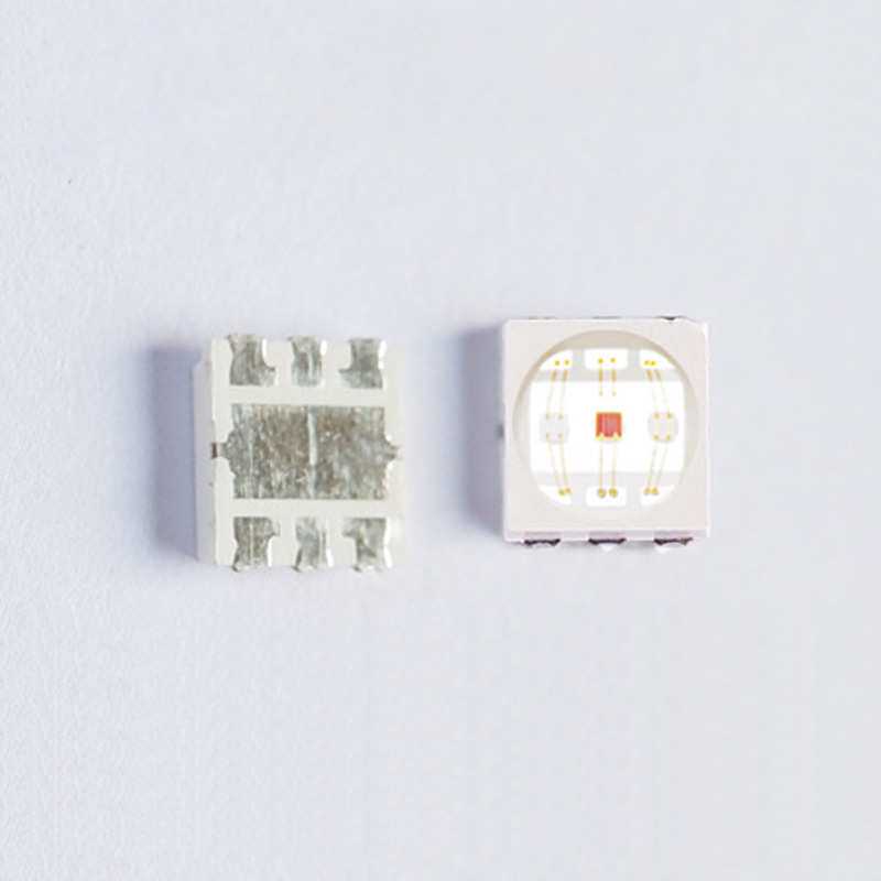 5054RGB灯珠三合一贴片舞台灯珠5050rgb3W全彩金线户外亮化水族灯