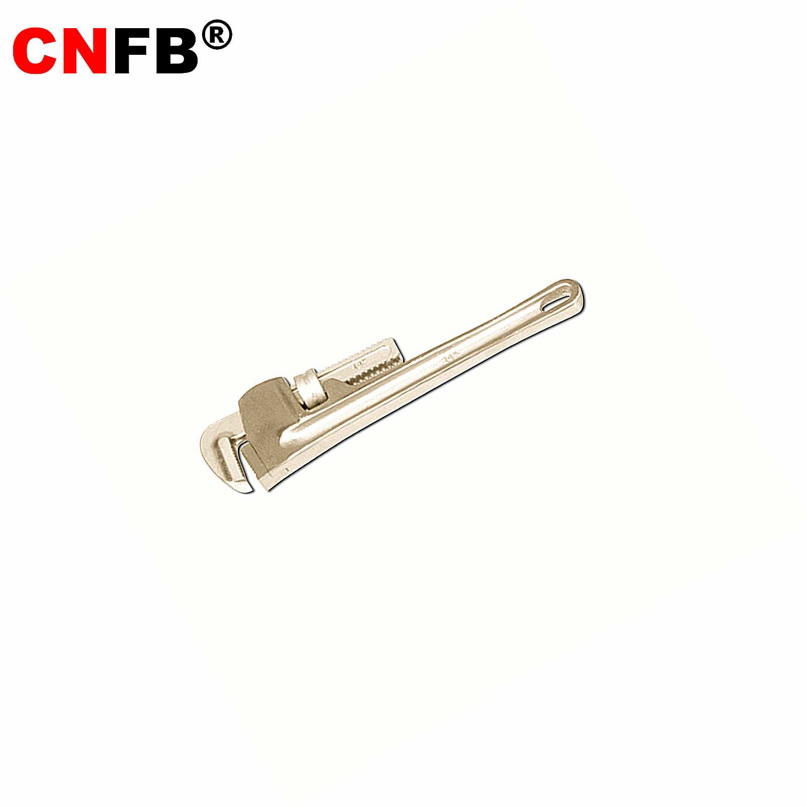 天津桥防CNFB安全防爆工具管钳子钛合金管钳子T8-5102
