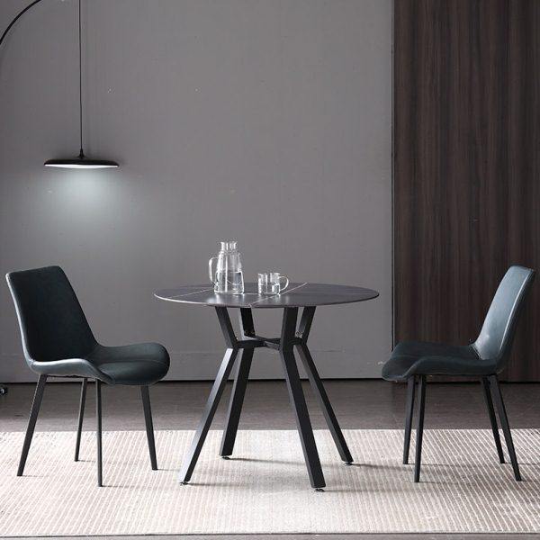 轻奢极简约岩板餐桌4S店阳台会所展厅招待一桌三四椅洽谈桌椅组合,住宅家具,岩板餐桌,淘宝优惠券,粉丝福利购,淘宝优惠卷