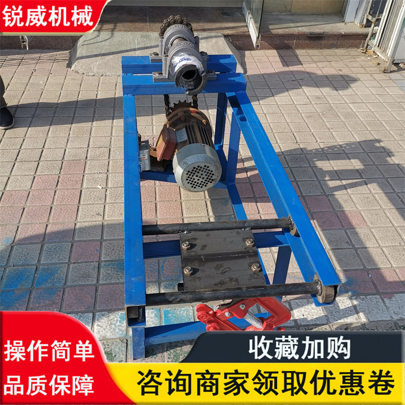 螺杆清灰机卡盘修理清洗通丝螺杆水泥清理机顶托丝杠清灰机