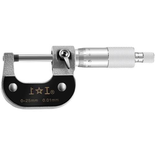 上工外径千分尺0-25-50-75MM机械微米测厚螺旋测微仪高精度0.01MM