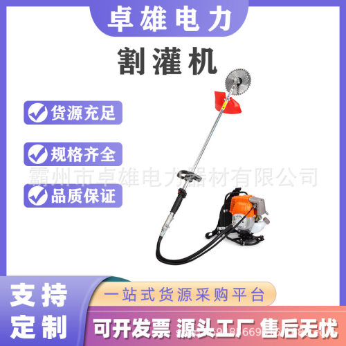 大功率四冲程背负式割草机