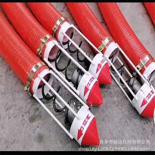 河沙小石子多用途小型弹簧蛟龙吸粮机供应软管抽料机图片