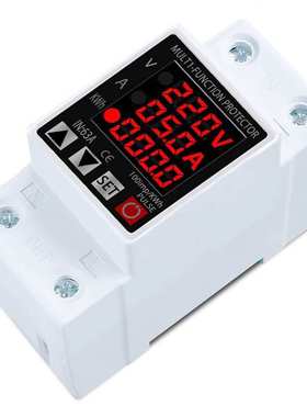 智能过欠压过流保护器数显缺相保护电流电压KWh三CHLT-614防漏电